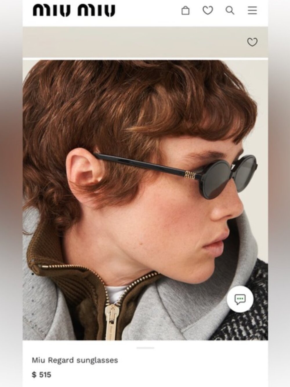 Miu Miu Black Sunglasses with Pink Velvet Case - Picture 9 of 10
